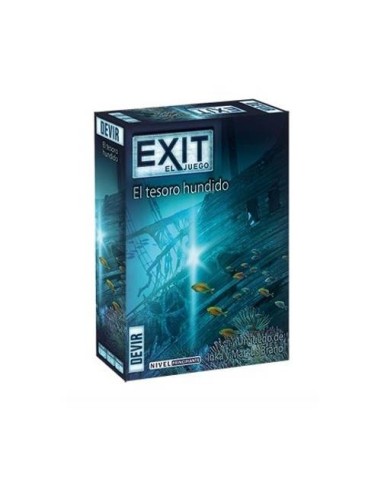 JUEGO DE MESA EXIT EL TESORO HUNDIDO 8436017227123 DEVIR 9,64 €