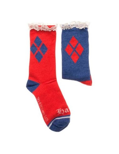 Set 3 calcetines Harley Quinn DC Comics surtido Set 3 calcetines Harley Quinn DC Comics surtido