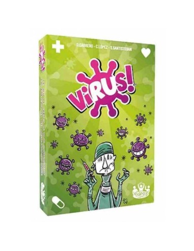 VIRUS! EL JUEGO DE CARTAS CONTAGIOSO VIRUS! EL JUEGO DE CARTAS CONTAGIOSO