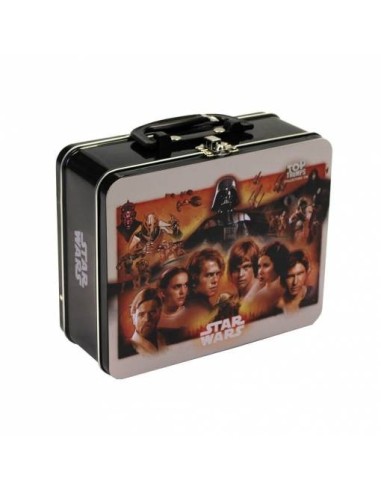 STAR WARS - CAJA DE METAL TOP TRUMPS  (Incluye 2 Barajas) 