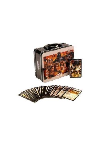 STAR WARS - CAJA DE METAL TOP TRUMPS  (Incluye 2 Barajas)  STAR WARS - CAJA DE METAL TOP TRUMPS  (Incluye 2 Barajas)