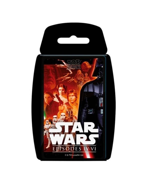 STAR WARS - Juego cartas Top Trumps EPISODIOS IV-VI