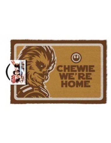 Felpudo Star Wars Chewie Were Home 5050293850863  19,95 € Felpudo Star Wars Chewie Were Home 5050293850863  19,95 €