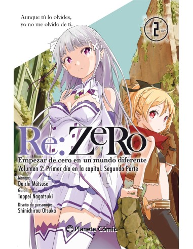 Re:Zero (manga) nº 02  9788491468707 PLANETA COMIC 9,57 €