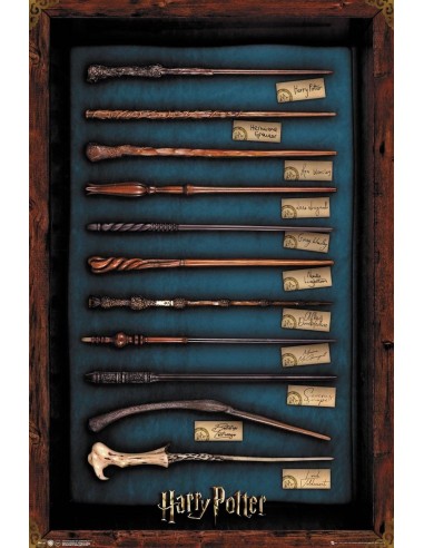 Poster Harry Poter Wands Poster Harry Poter Wands
