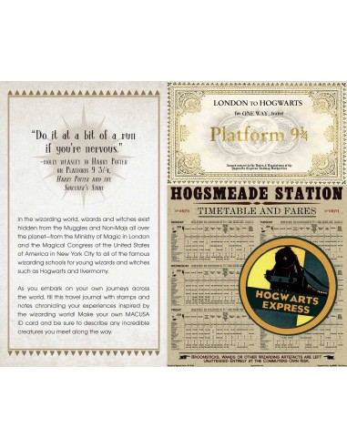 Harry potter cuaderno de viaje 9 3/4