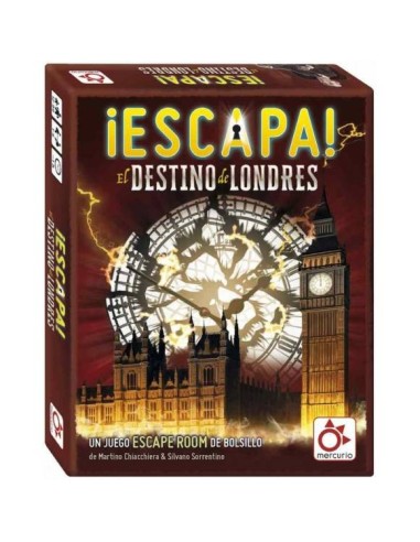 ESCAPA EL DESTINO DE LONDRES - JUEGO DE ESCAPE ROOM 8437015001234  ... ESCAPA EL DESTINO DE LONDRES - JUEGO DE ESCAPE ROOM 8437015001234  ...