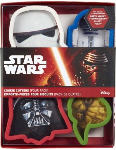STAR WARS - SET DE 4 MOLDES PARA GALLETAS MERCHANDISING12,36 €12,36... STAR WARS - SET DE 4 MOLDES PARA GALLETAS MERCHANDISING12,36 €12,36...