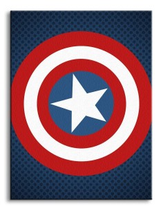 MARVEL - LIENZO 30X40 CM CAPITAN AMERICA ESCUDO MERCHANDISING7,77 €...