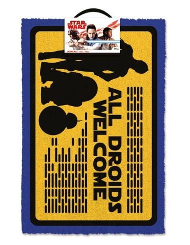 Star Wars Felpudo Star Wars (All Droids Welcome) MERCHANDISING19,95... Star Wars Felpudo Star Wars (All Droids Welcome) MERCHANDISING19,95...