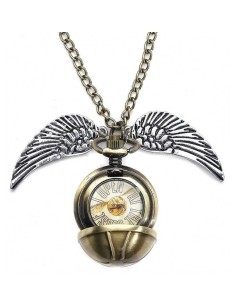 Harry Potter Colgante 3D Snitch Dorada