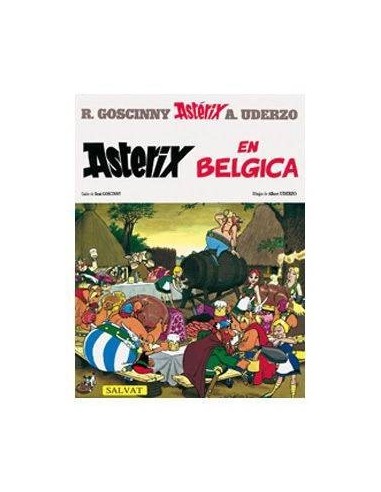 ASTERIX 24: ASTERIX EN BELGICA 9788434567429 SALVAT 12,40 €