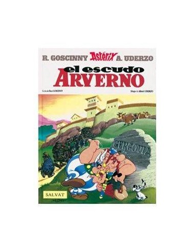 ASTERIX 11:EL ESCUDO ARVERNO 9788434567290 SALVAT 12,40 €