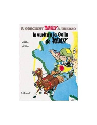 ASTERIX 05: LA VUELTA A LA GALIA DE ASTERIX 9788434567238 SALVAT 12...