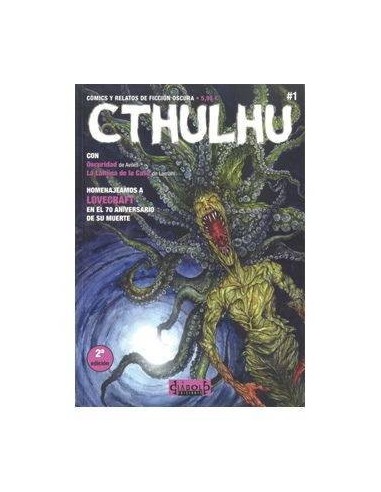 CTHULHU 01. COMICS Y RELATOS DE FICCIÓN OSCURA 9788493494988 DIABOL...