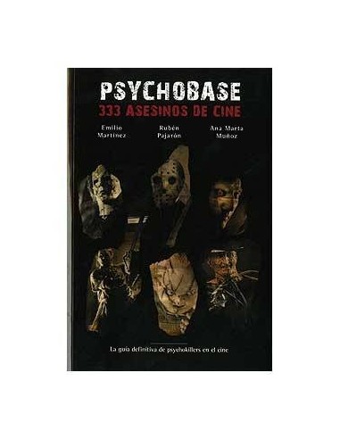 PSYCHOBASE: 333 ASESINOS DE CINE 9788492458097 DOLMEN EDICIONES 19,...