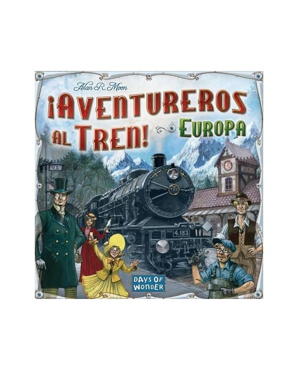 AVENTUREROS AL TREN - EUROPA - JUEGO DE TABLERO 0824968717127 EDGE ...