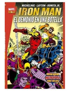IRON MAN: EL DEMONIO EN UNA BOTELLA (MARVEL GOLD) 9788490946497  14...