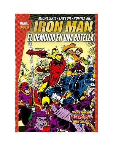IRON MAN: EL DEMONIO EN UNA BOTELLA (MARVEL GOLD) 9788490946497  14... IRON MAN: EL DEMONIO EN UNA BOTELLA (MARVEL GOLD) 9788490946497  14...