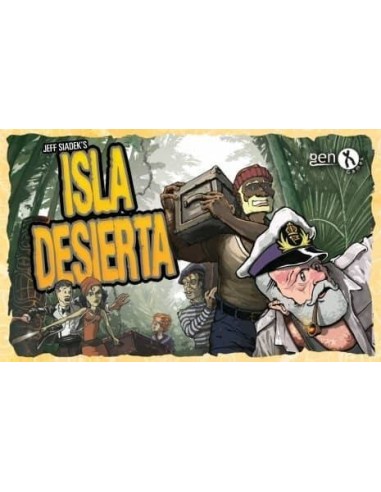 Isla Desierta Juego de Mesa 8436564810014 GEN X GAMES 29,95 €