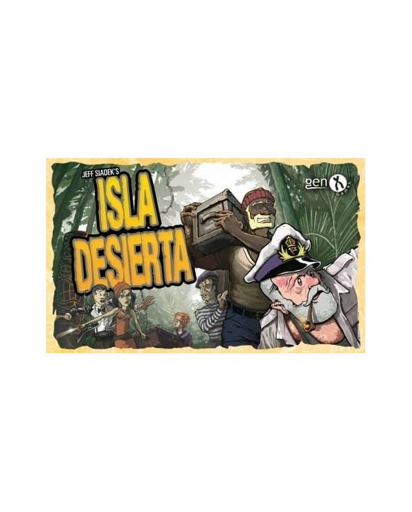 Isla Desierta Juego de Mesa 8436564810014 GEN X GAMES 29,95 €
