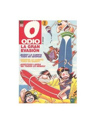 ODIO 05 LA GRAN EVASION 9788478334230  5,29 € ODIO 05 LA GRAN EVASION 9788478334230  5,29 €