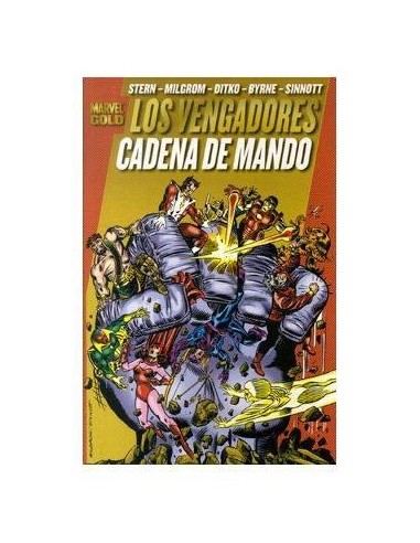 LOS PODEROSOS VENGADORES 05. CADENA DE MANDO (MARVEL GOLD) 97884988...