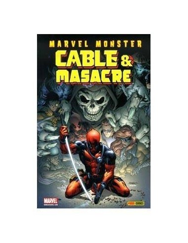 MARVEL MONSTER: CABLE & MASACRE 03 9788498858303  22,07 €