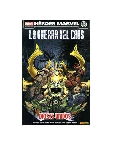 LA GUERRA DEL CAOS: DIOSES UNIDOS 9788498858273  9,57 €