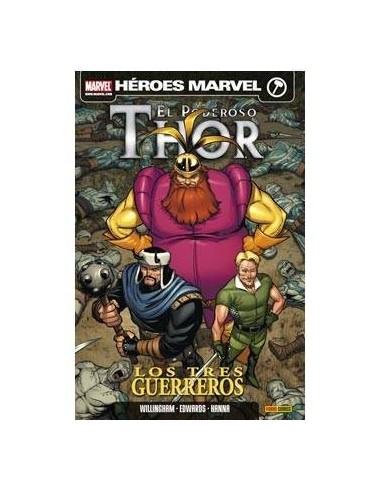 EL PODEROSO THOR: LOS TRES GUERREROS 9788498858228  8,61 €