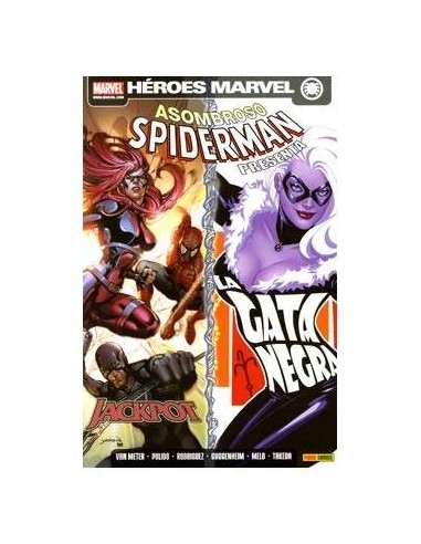 ASOMBROSO SPIDERMAN PRESENTA 02: JACKPOT / LA GATA NEGRA 9788498857...