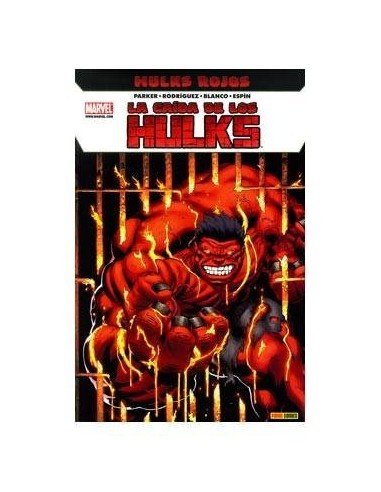 LA CAIDA DE LOS HULKS: HULKS ROJOS 9788498855616  11,49 €