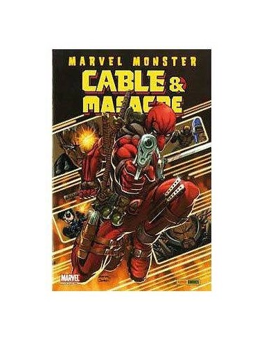 MARVEL MONSTER: CABLE & MASACRE 01 9788498850857  24,04 €