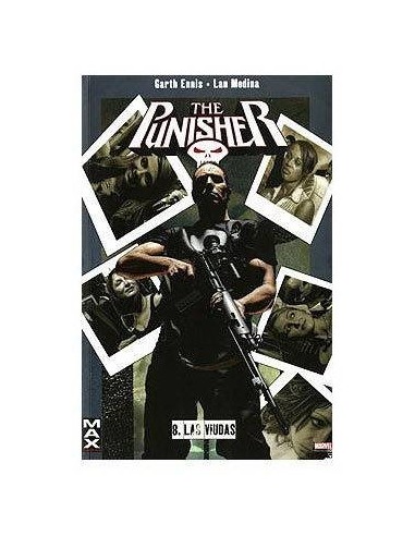 MAX PUNISHER 08: LAS VIUDAS 9788498850413  12,50 €
