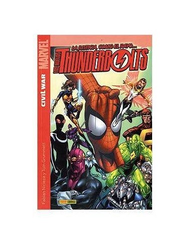LOS NUEVOS THUNDERBOLTS 04. CIVIL WAR (CW) 9788496871175  8,27 €