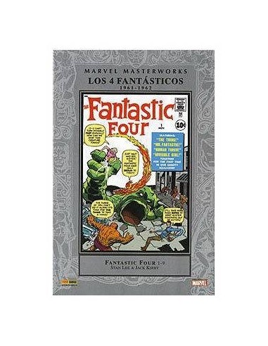 MARVEL MASTERWORKS: LOS 4 FANTASTICOS (1961-1962) 9788496871052  19...