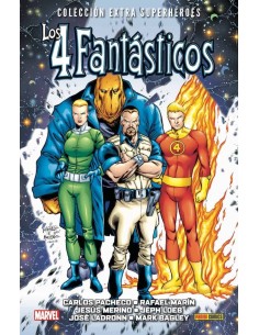 LOS 4 FANTASTICOS DE CARLOS PACHECO 02. DE IDA Y VUELTA PANINI17,31...
