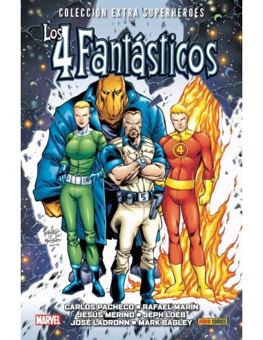 LOS 4 FANTASTICOS DE CARLOS PACHECO 02. DE IDA Y VUELTA PANINI17,31...
