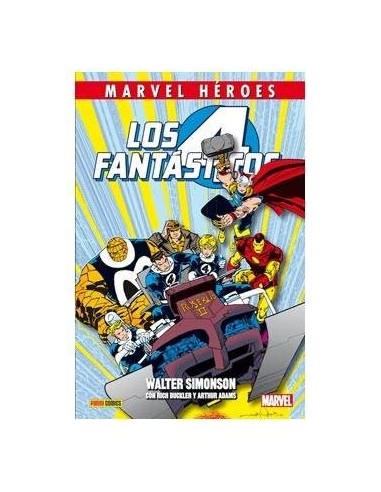 CMH 45: LOS 4 FANTASTICOS DE WALTER SIMONSON