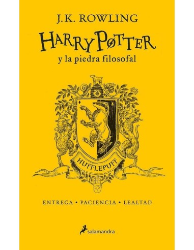 HARRY POTTER Y LA PIEDRA FILOSOFAL (HUFFLEPUFF) 20 AÑOS DE MAGIA HARRY POTTER Y LA PIEDRA FILOSOFAL (HUFFLEPUFF) 20 AÑOS DE MAGIA