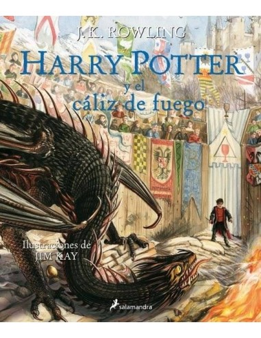 HARRY POTTER IV Y EL CALIZ DE FUEGO ILUSTRA