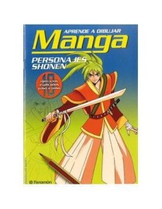 APRENDE A DIBUJAR MANGA PERSONAJES SHONEN 9788434232006  7,69 €