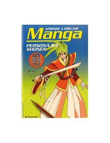 APRENDE A DIBUJAR MANGA PERSONAJES SHONEN 9788434232006  7,69 €