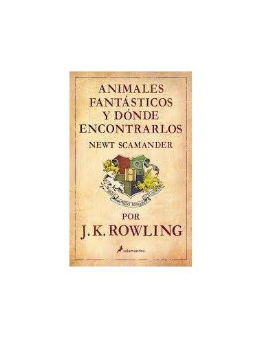 Harry Potter Animales Fantasticos y Donde Encontrarlos 978849838268... Harry Potter Animales Fantasticos y Donde Encontrarlos 978849838268...