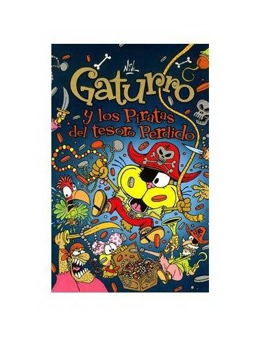 GATURRO Y LOS PIRATAS DEL TESORO PERDIDO 9788484418030  7,64 €