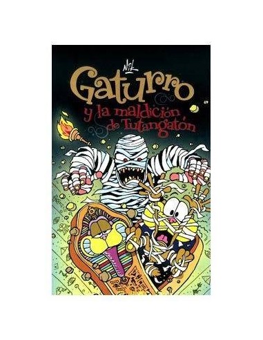 GATURRO Y LA MALDICION DE TUTANGATON 9788484417590  7,64 €