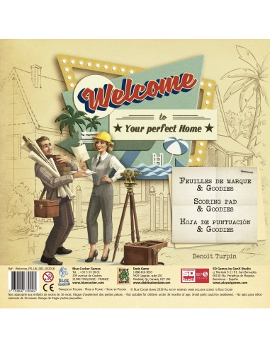 Juego Welcome Hacia el Perfecto Hogar bloc de recambio