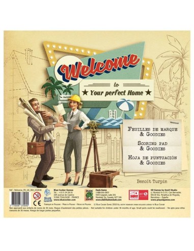 Juego Welcome Hacia el Perfecto Hogar bloc de recambio