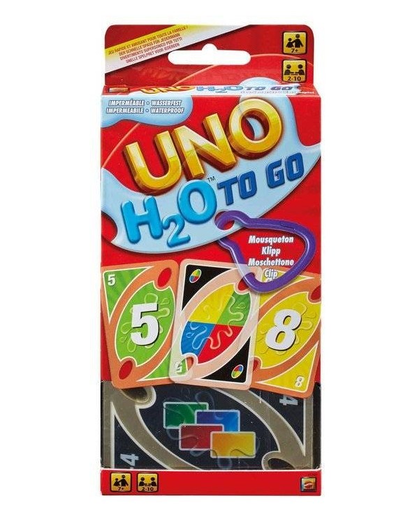 JUEGO UNO H20 TO GO 0027084724578 MATTEL 16,96 €