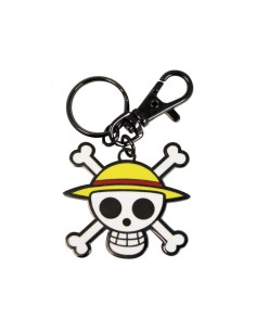 ONE PIECE LLAVERO CALAVERA